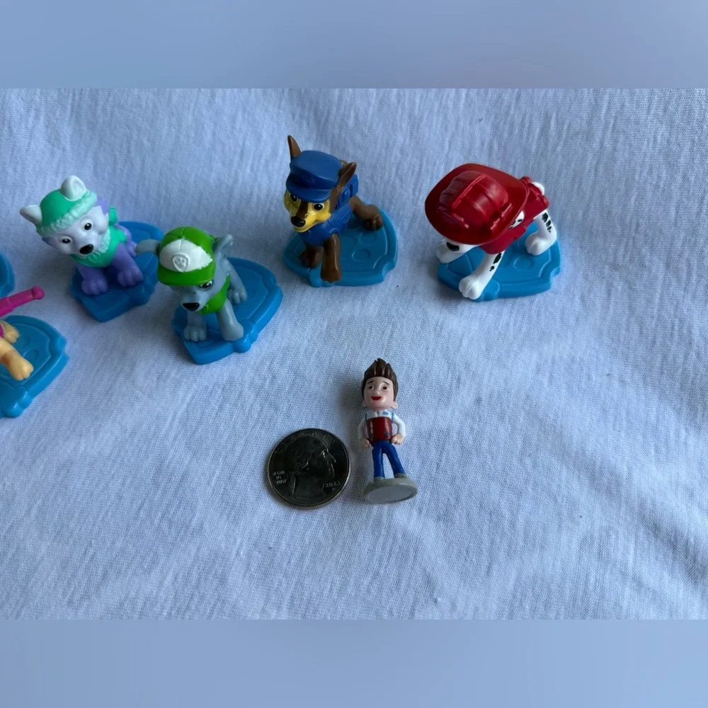 Paw Patrol Nickelodeon 7 figures characters